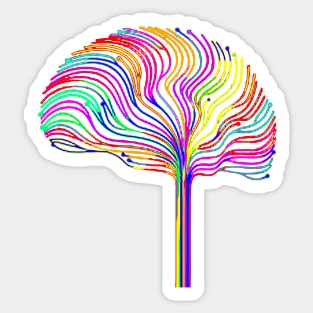 Creative brain Sticker